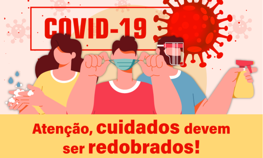 SE APRESENTAR SINTOMAS DA COVID-19, NÃO VÁ TRABALHAR img