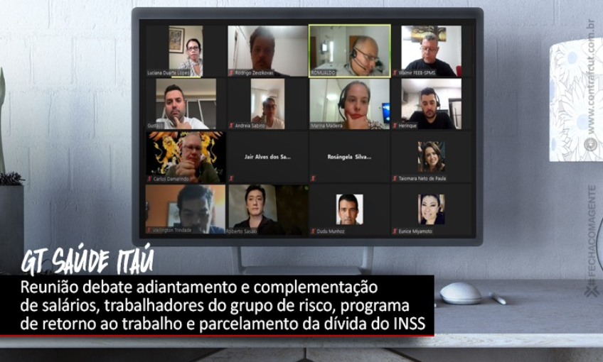 GT DE SAÚDE DO ITAÚ VOLTA A SE REUNIR img