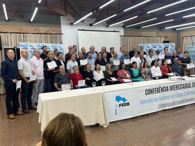 DIRETORES DO SINDICATO TOMAM POSSE NA FEDERAÇÃO DOS BANCÁRIOS DE SP/MS img