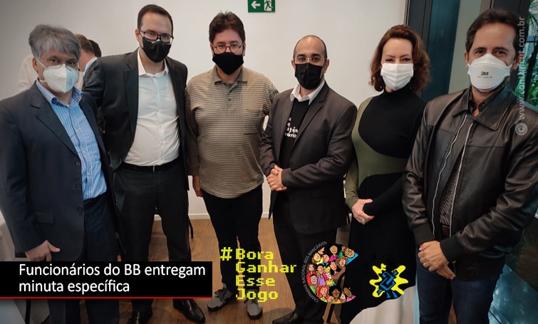 FUNCIONÁRIOS DO BANCO DO BRASIL ENTREGAM MINUTA ESPECÍFICA img