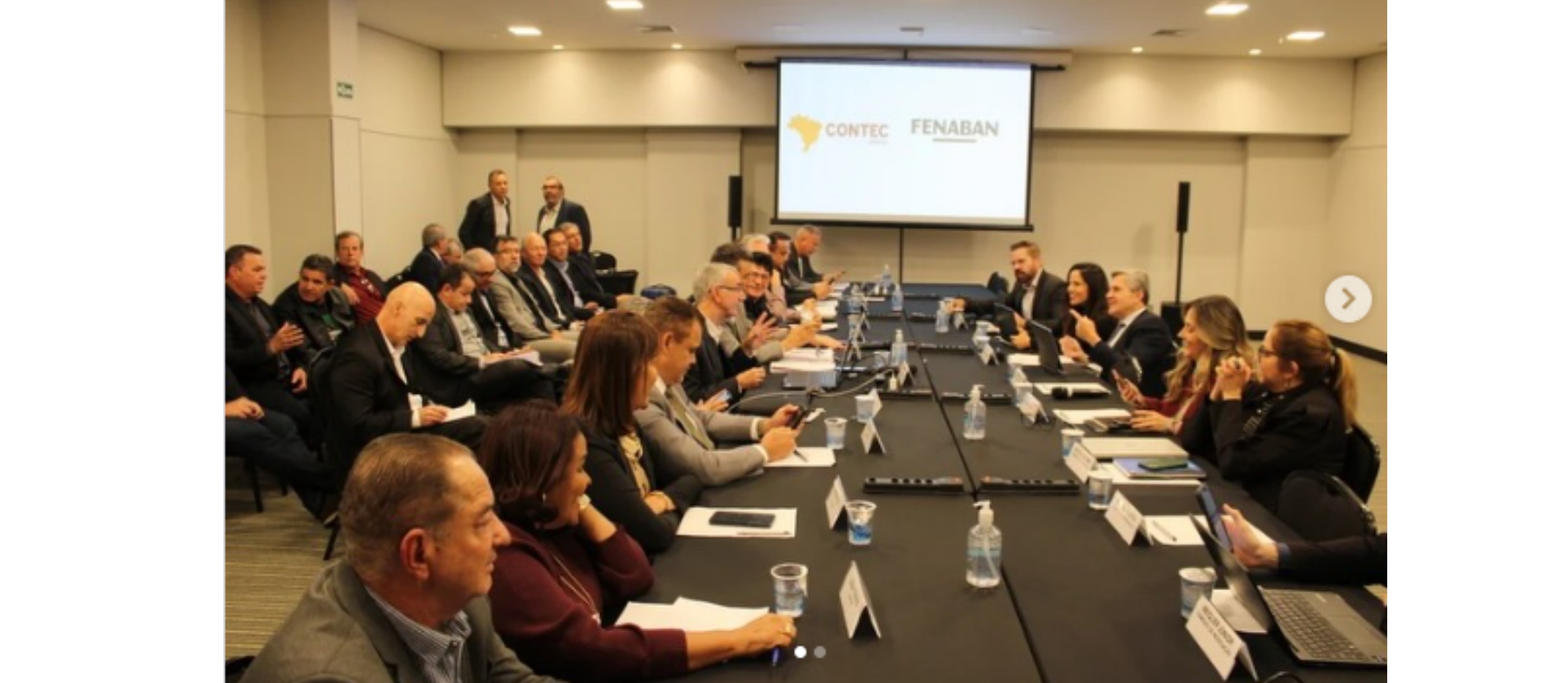 FEEB SP/MS PARTICIPA TERCEIRA RODADA DE NEGOCIAÇÃO ENTRE CONTEC E FENABAN img