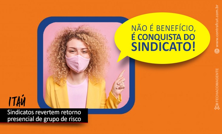 BANCÁRIOS REVERTEM DECISÃO DO ITAÚ SOBRE RETORNO AO TRABALHO PRESENCIAL img