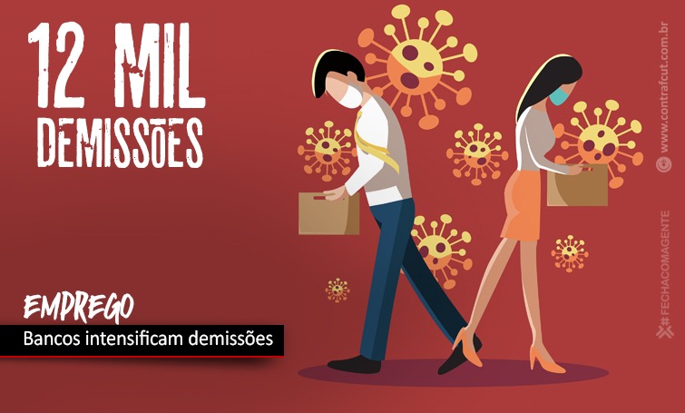 BANCOS DEMITIRAM MAIS DE 12 MIL PESSOAS ESTE ANO img